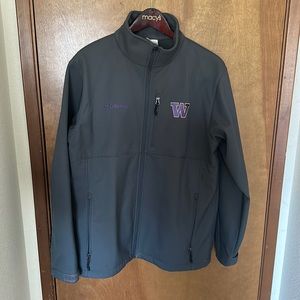 Gray Columbia University of Washington Jacket